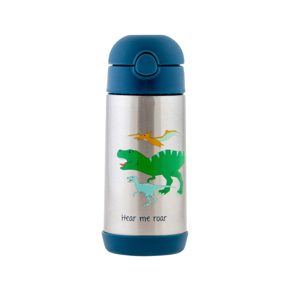 Stephen Joseph Double Wall Stainless Steel Bottle- Hear Me Roar