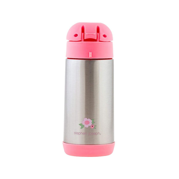 Stephen Joseph Double Wall Stainless Steel Bottle- Wild Things