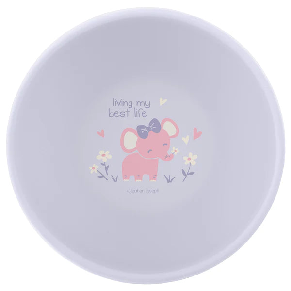 Stephen Joseph Silicone Bowls Elephant