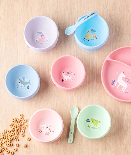 Stephen Joseph Silicone Bowls Unicorn