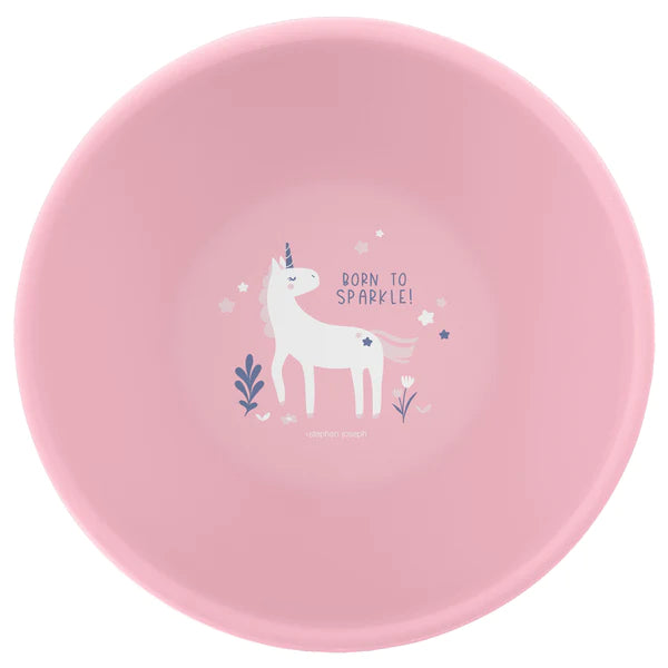 Stephen Joseph Silicone Bowls Unicorn