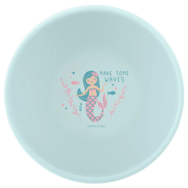 Stephen Joseph Silicone Bowls Mermaid