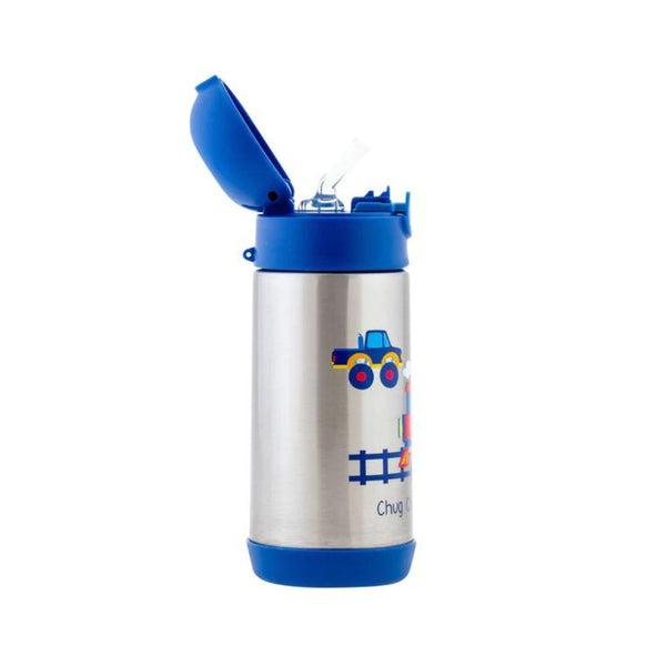 Stephen Joseph Double Wall Stainless Steel Bottle- Train