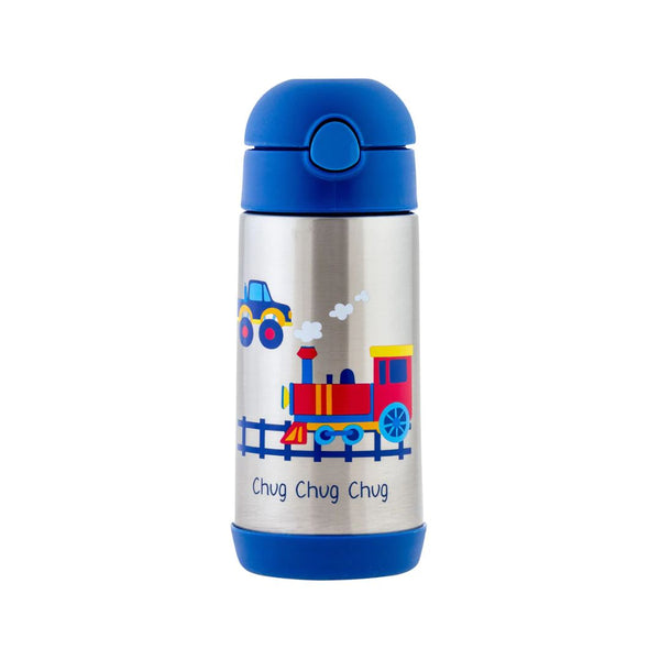 Stephen Joseph Double Wall Stainless Steel Bottle- Train