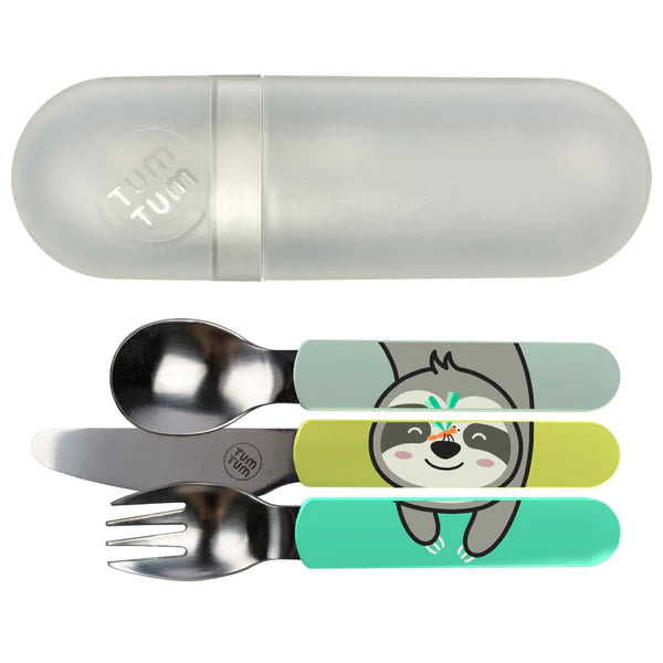 Tum Tum Travel Cutlery Set - Stanley Sloth