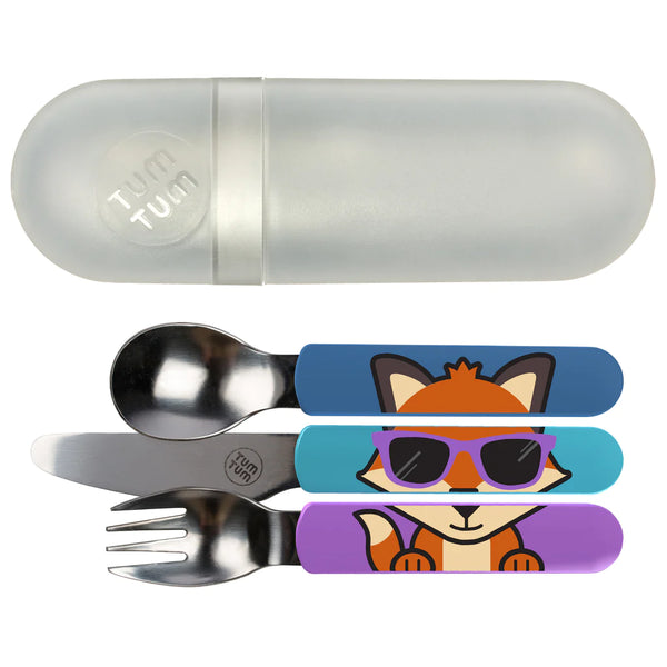 Tum Tum Travel Cutlery Set- Felicity Fox