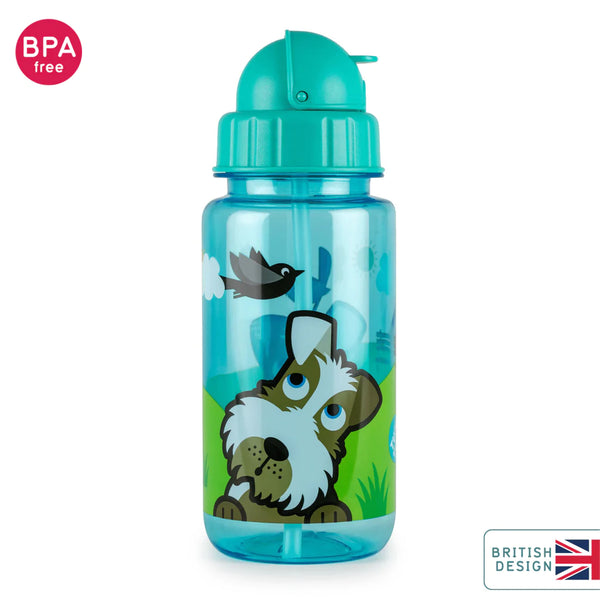 Tum Tum Flip Kids Water Bottle, 400Ml, Scruff