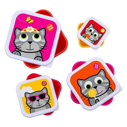 Tum Tum Nesting Snackpots X 4 (Bluebell)