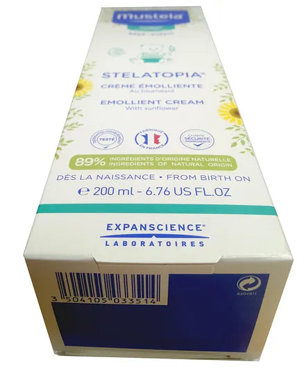 Mustela Stelatopia Emollient Cream (200)