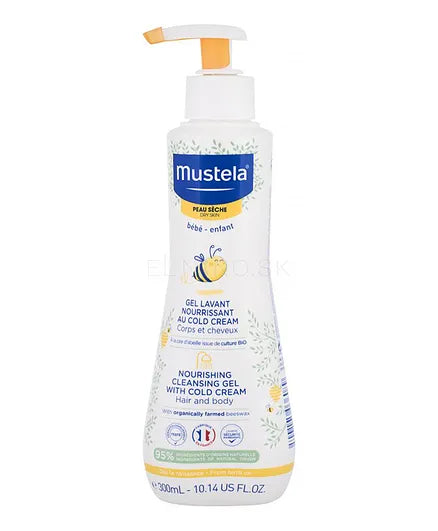 Mustela Nourishing Cleansing Gel With Cold Cream (300ml)