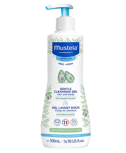 Mustela Gentle Cleansing Gel with Avocado 500ml