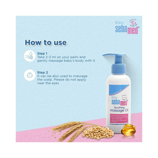 Sebamed Soothing Baby Massage Oil - 150 Ml