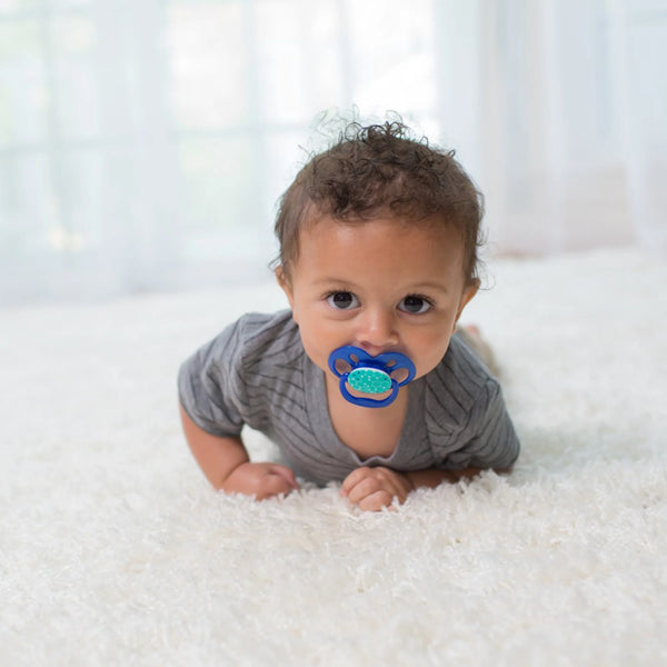 Dr Browns Blue Space Advantage Pacifiers (Stage 1) | Pack Of 2