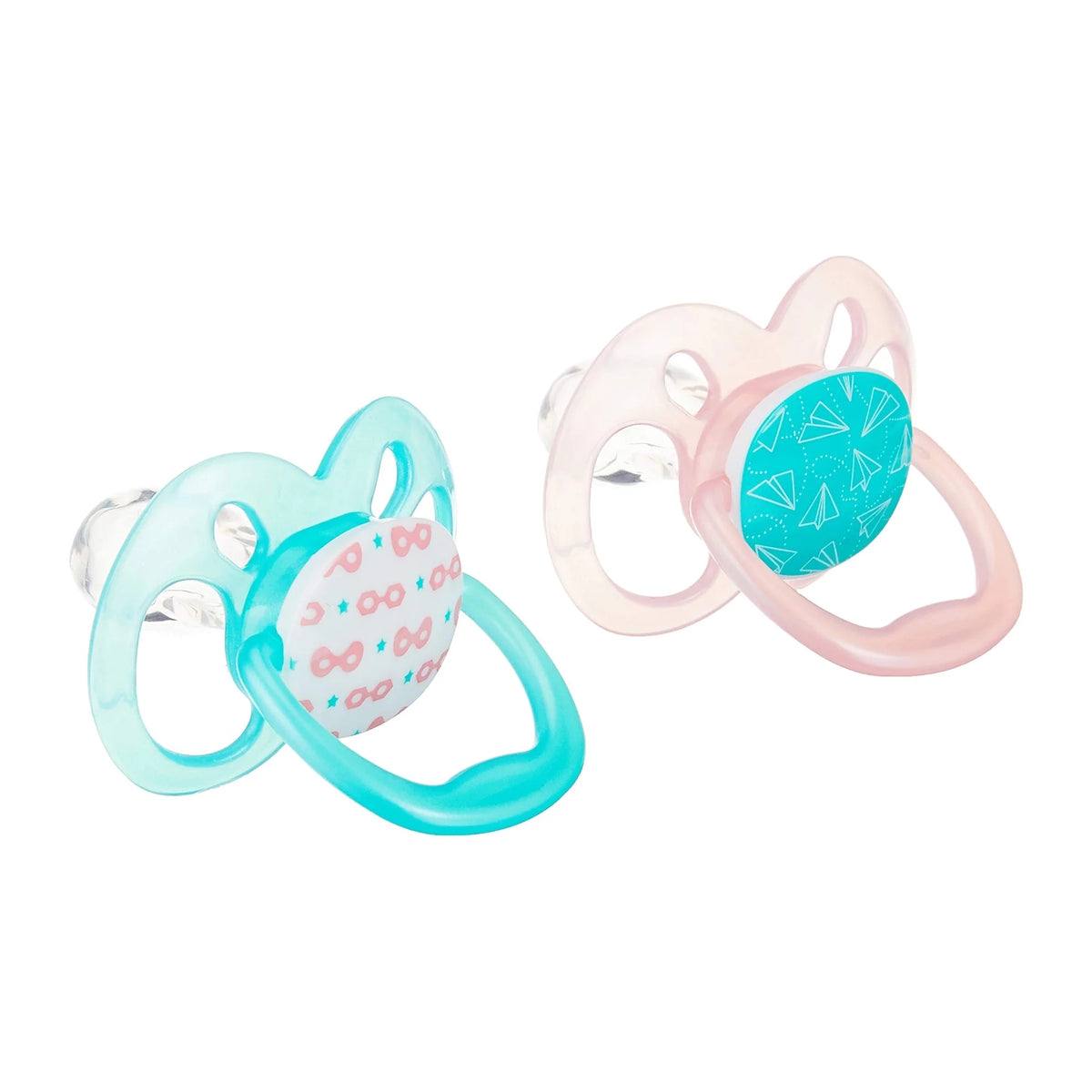 Dr. Brown’s Advantage Pacifiers Stage 2 Pack of 2 Pink Airplanes