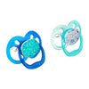 Dr Browns Blue Chemistry Advantage Pacifiers (Stage 2) | Pack Of 2