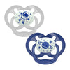 Dr Browns Blue Advantage Pacifiers (Stage 2) Glow In The Dark | Pack Of 2
