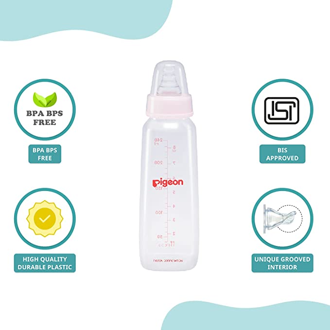 Pigeon Feeding Bottle 8Oz 240Ml Blue