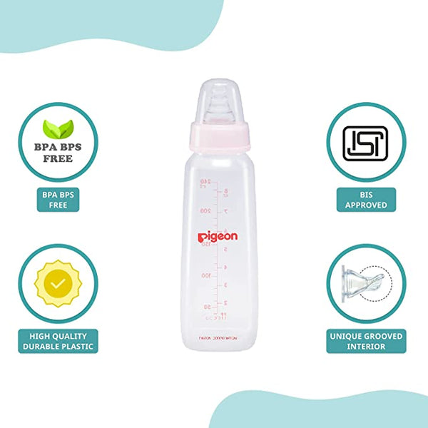 Pigeon Feeding Bottle 8Oz 240Ml Blue