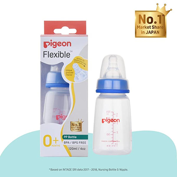 Pigeon Feeding Bottle 4Oz 120Ml Blue