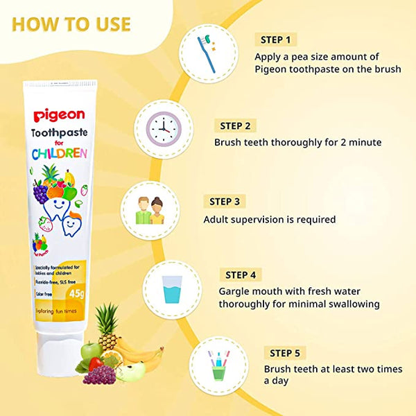 Pigeon Fruit Punch Toothpaste (45gm)