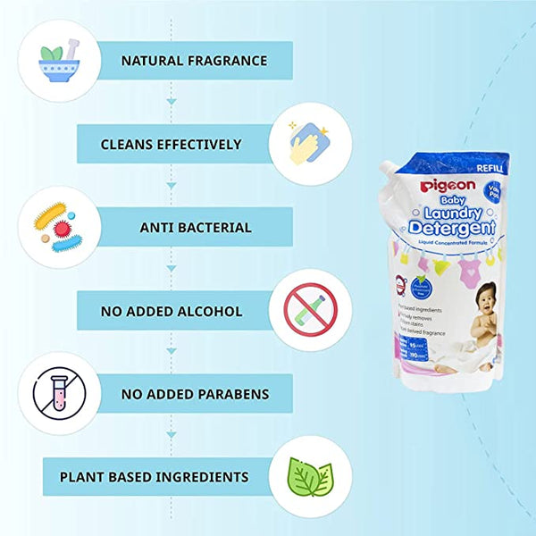 Pigeon Baby Liquid Laundry Detergent Refill Pack (950ml)