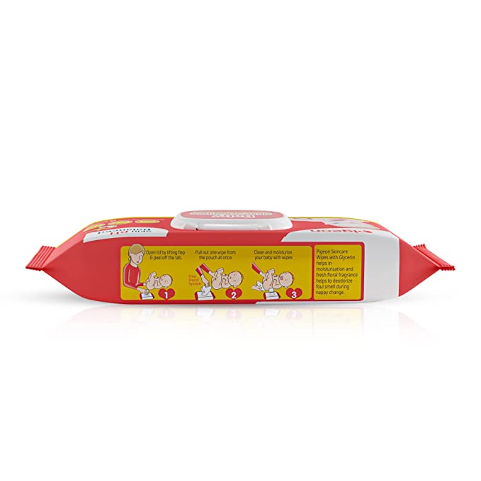 Pigeon Baby Wipes (72 Sheets)