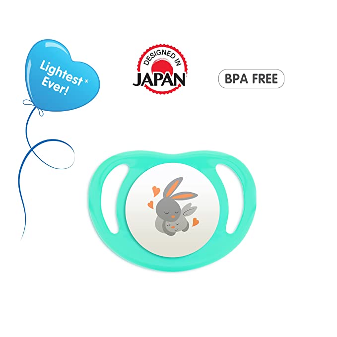 Pigeon Baby Soother S Size 0+ Minilight -Rabbit