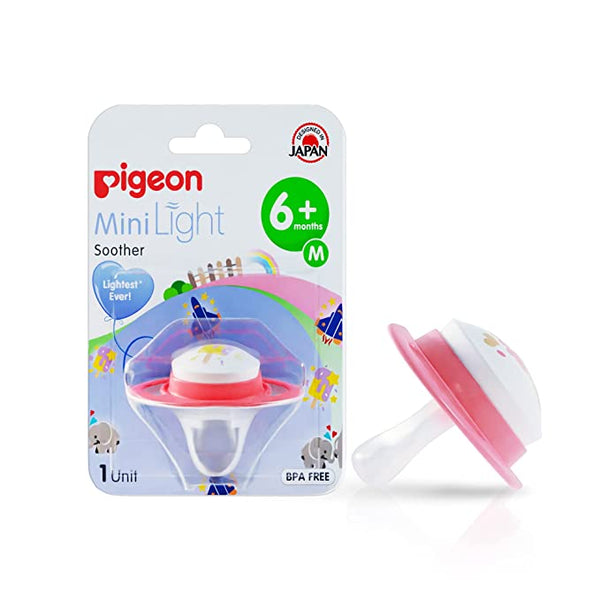 Pigeon Baby Soother M Size 6+ Minilight-Sundae