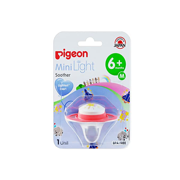 Pigeon Baby Soother M Size 6+ Minilight-Sundae