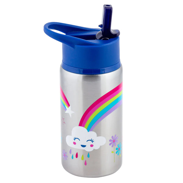 Stephen Joseph Stainless Steel Water Bottles- Rainbow