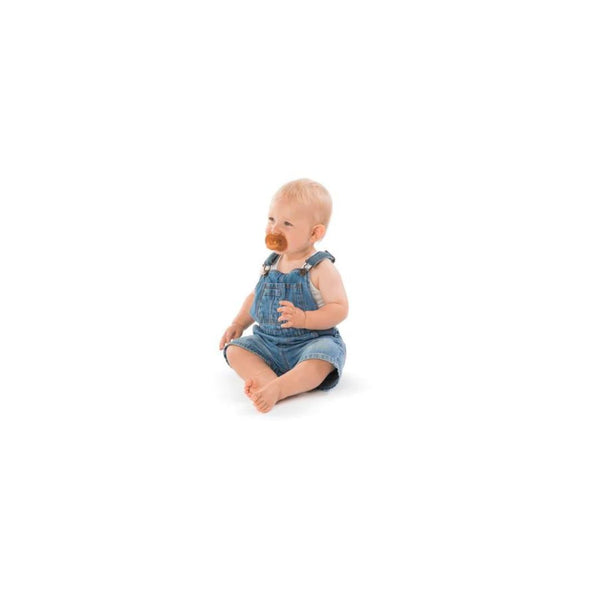 Natural rubber pacifier 6-18 M