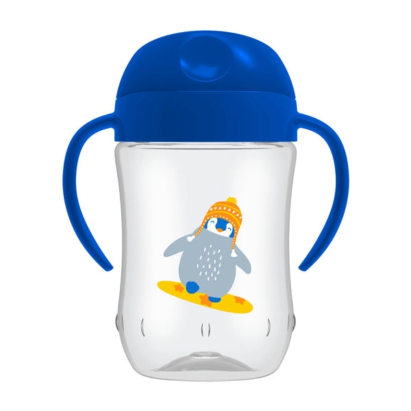 Dr Browns Soft-Spout Toddler Cup | Blue Penguin