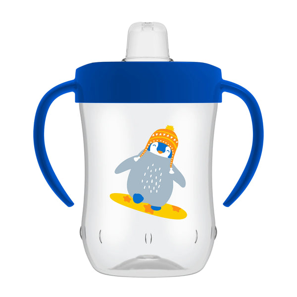 Dr Browns Soft-Spout Toddler Cup | Blue Penguin