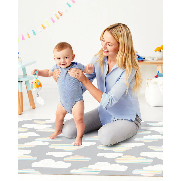Skip Hop Doubleplay Reversible Vibrant Village Playmat
