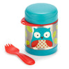 Skip Hop Zoo Insulated Little Kid Food Jar - Owl