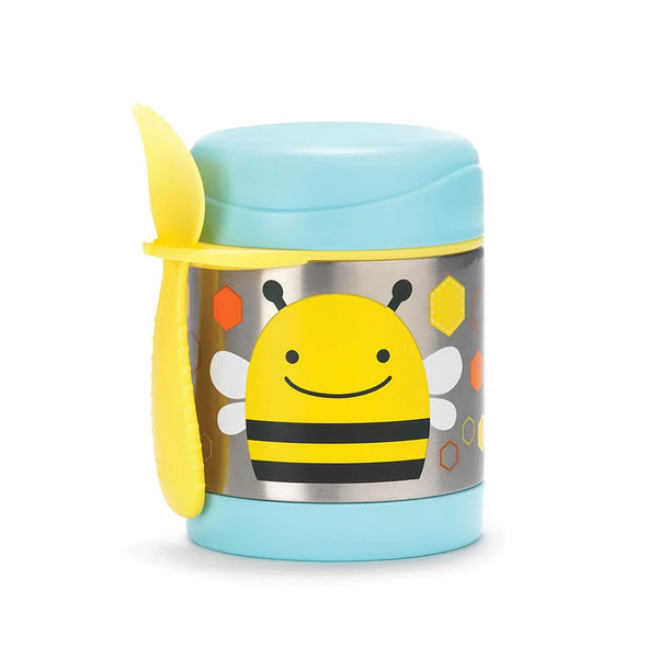 Skip Hop Zoo Insulated Little Kid Food Jar - Bee