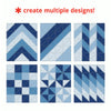 Skip Hop Blue Ombre Playspot Geo Foam Tiles