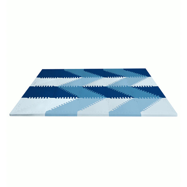 Skip Hop Blue Ombre Playspot Geo Foam Tiles