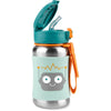 Skip Hop Spark Style Ss Straw Bottle Robot