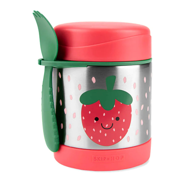 Skip Hop Spark Style Food Jar - Strawberry