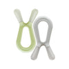 Zoli Bunny Teether Sea Green/Ash