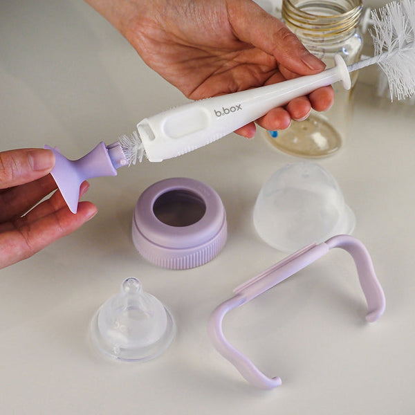 B Box 2 in 1 Bottle Brush - Blush