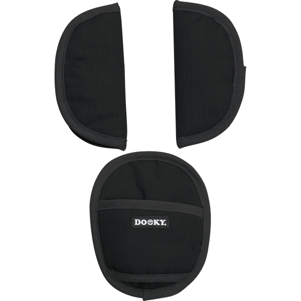 Dooky Universal Pads For Car Seats - Black