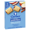 Gerber Soft Baked Grain Bars Apple Cinnamon Naturally Flavored Snack – Toddler