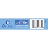 Gerber Soft Baked Grain Bars Apple Cinnamon Naturally Flavored Snack – Toddler