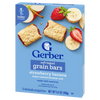 Gerber Soft Baked Grain Bars Strawberry Banana Naturally Flavored Snack – Toddler