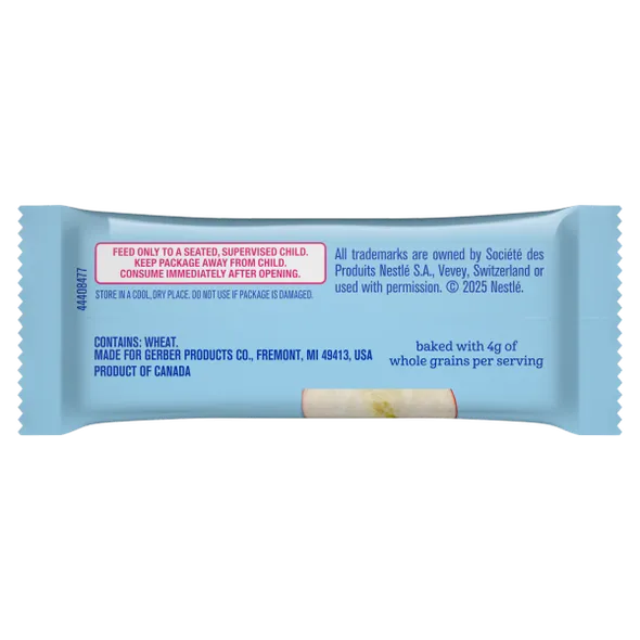 Gerber Soft Baked Grain Bars Strawberry Banana Naturally Flavored Snack – Toddler