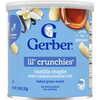 Gerber Lil’ Crunchies Vanilla Maple Naturally Flavored Baby Snack – 8+ Months