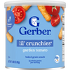 Gerber Lil’ Crunchies Garden Tomato Naturally Flavored Baby Snack – 8+ Months