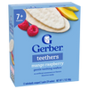 Gerber Mango Raspberry Teething Wafers Baby Snacks – Crawler Stage